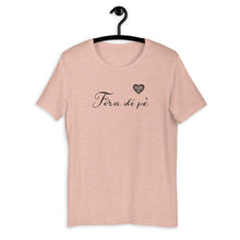 Carica l'immagine nel visualizzatore di Gallery, Föra di pè | Logo Nero - Maglietta unisex manica corta