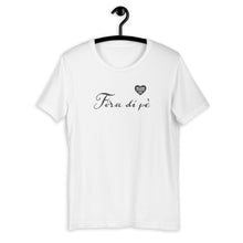 Carica l'immagine nel visualizzatore di Gallery, Föra di pè | Logo Nero - Maglietta unisex manica corta