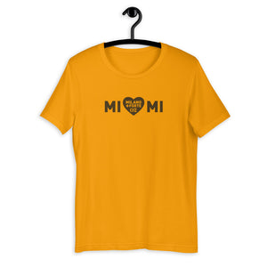 Mi ❤ Mi | Logo Nero - Maglietta unisex manica corta